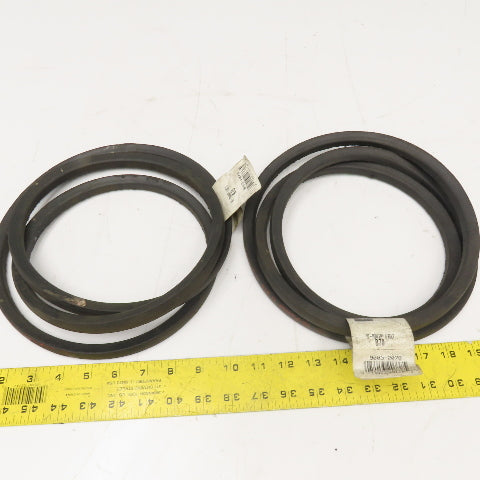 Gates B78 B Section V-Belt 81" Lot Of 2