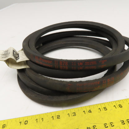 Gates B78 B Section V-Belt 81" Lot Of 2