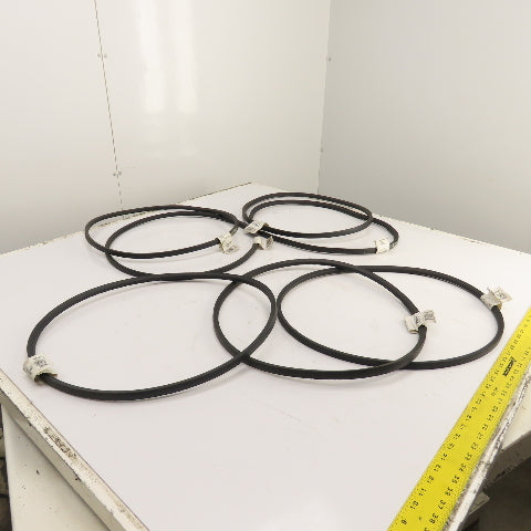 Gates 9003-2054 Hi-Power II B54 B-Section V Belt 5/8" x 57" Long Lot Of 7