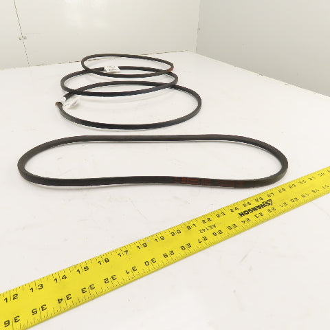 Gates Hi-Power II A44 A-Section V Belt 1/2 x 46" Long Lot Of 4