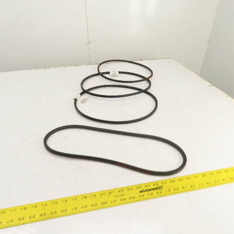 Gates Hi-Power II A44 A-Section V Belt 1/2 x 46" Long Lot Of 4