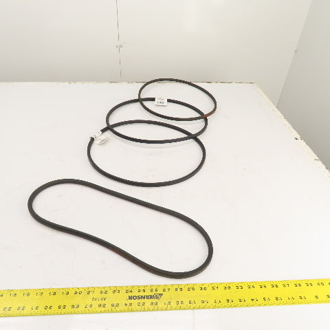 Gates Hi-Power II A44 A-Section V Belt 1/2 x 46" Long Lot Of 4