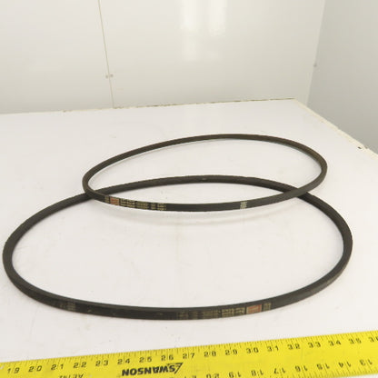 Browning Super Grip B58 B-Section V Belt 5/8" x 61" Long Lot Of 2