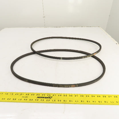 Browning Super Grip B58 B-Section V Belt 5/8" x 61" Long Lot Of 2