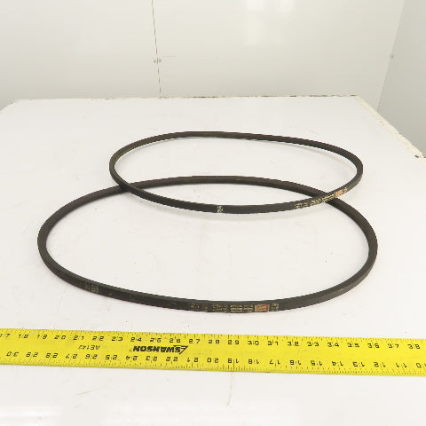 Browning Super Grip B58 B-Section V Belt 5/8" x 61" Long Lot Of 2