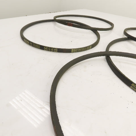 Bestorq 4L440 A Section V-Belt 1/2" x 44" Long Lot Of 5