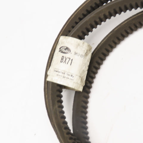 Gates BX71 Tri-Power B Section Cogged V-Belt 74" Lot Of 4