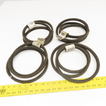 Gates BX71 Tri-Power B Section Cogged V-Belt 74" Lot Of 4