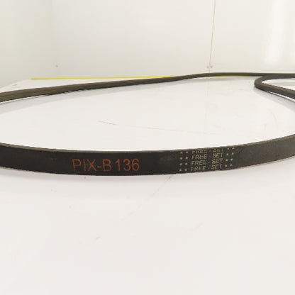 PIX-B 136 B136 B-Section V-Belt 5/8" x 139" Long