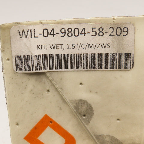 Wildon WIL-04-9804-58-209 Wet Kit 1-1/2" C/M/ZMS Incomplete No Diaphragm
