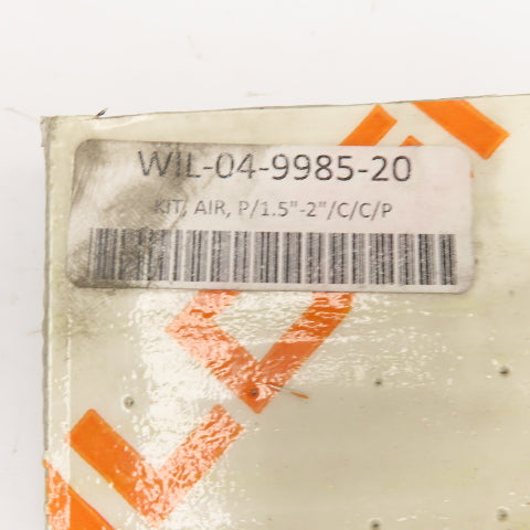 Wildon WIL-04-9985-20 Air Kit P/1.5"-2" C/C/P Incomplete