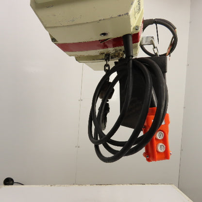 Coffing EC.2016.7 1 Ton 2000LB Electric Chain Hoist 15' Lift 16FPM 3PH W/Trolley