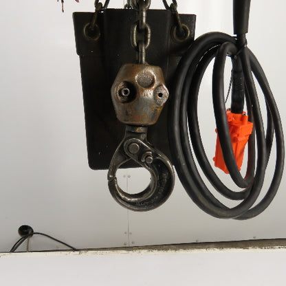 Coffing EC.2016.7 1 Ton 2000LB Electric Chain Hoist 15' Lift 16FPM 3PH W/Trolley