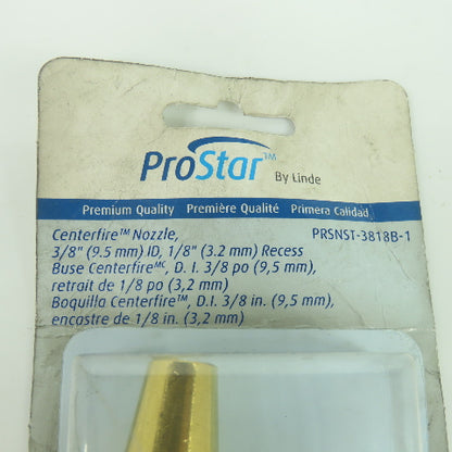 ProStar PRSNST-3818B-1 Centerfire Mig Nozzle 3/8" ID