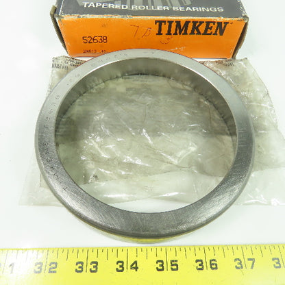 Timken 52638 Tapered Roller Bearing Single Cup 6-3/8" OD