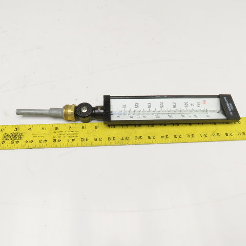 Weksler AS5H949 50-400°F 9" Adjustable Angle Glass Thermometer