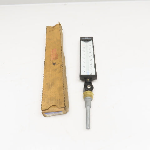 Weksler AS5H949 50-400°F 9" Adjustable Angle Glass Thermometer