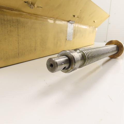 Chevalier Machine Ball Screw 30mm OD x 632mm OAL W/ Brass Nut