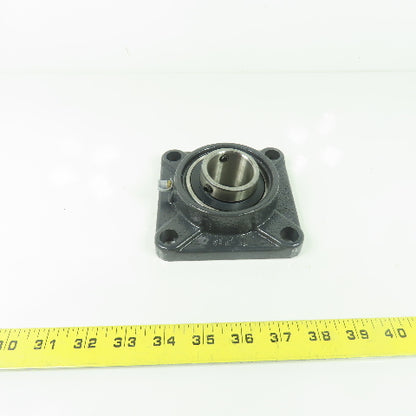 WJB F207 4-Bolt Flange Mount Ball Bearing 1-7/16" Bore