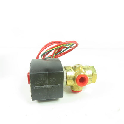 Asco EF8320G176 Red-Hat II Solenoid Valve 1/4" 240V Coil 50PSI