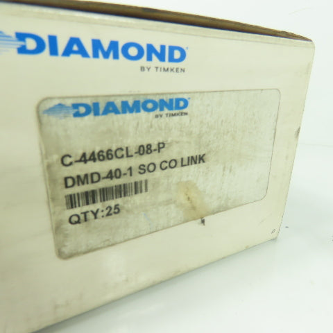 Diamond DMD-40-1 Steel Connecting Chain Link 1/2" Pitch Lot Of 25