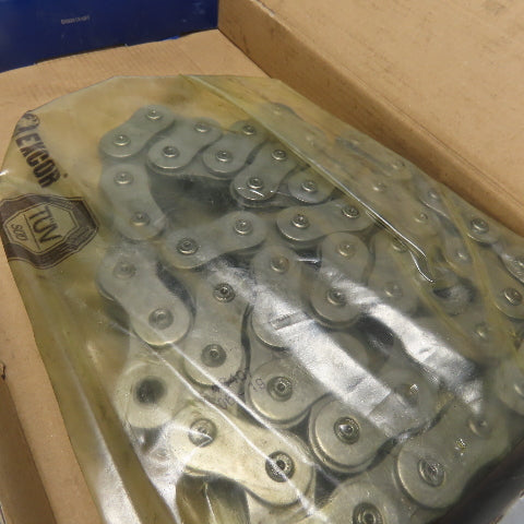 Renold 80A1X10FT 80 Riveted Roller Chain 1" Pitch 10' Long