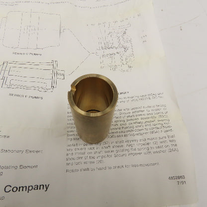 Peerless 98642496 Pump Shaft Sleeve