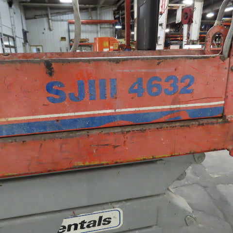 Skyjack SJIII4632 24V Man Lift Scissor Lift 32' Height 700Lb Capacity 547 Hr.