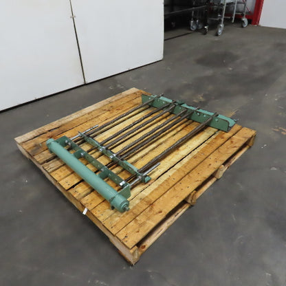 Spring Loaded Conveyor Walk-Thru Gate Mechanism For 30" Frame