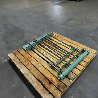 Spring Loaded Conveyor Walk-Thru Gate Mechanism For 30" Frame