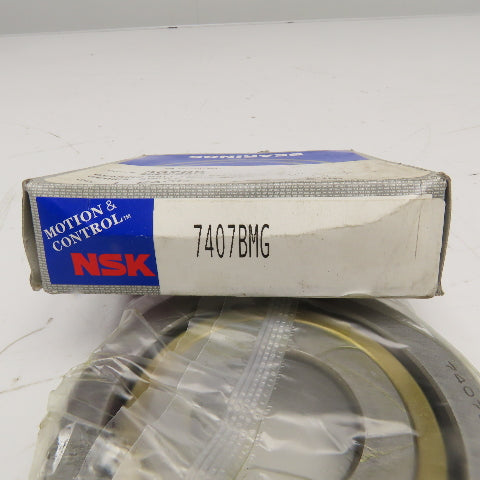 NSK 7407BMG 35x100x25mm Angular Contact Ball Bearing