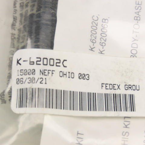 MAC K-62002C Pneumatic Spool Valve Repair Kit