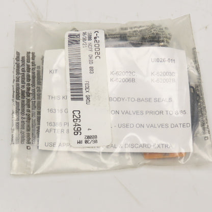 MAC K-62002C Pneumatic Spool Valve Repair Kit