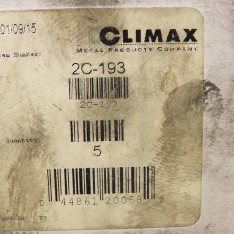 Climax 2C-193 2 Piece Shaft Collar 1-15/16" Bore NOS Lot Of 4