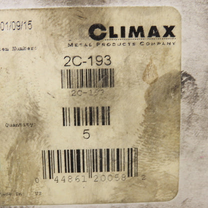 Climax 2C-193 2 Piece Shaft Collar 1-15/16" Bore NOS Lot Of 4