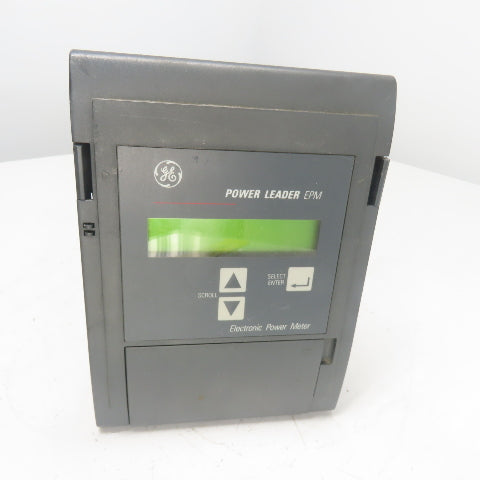 GE General Electric PLE3ESBG14 Power Leader EPM Electronic Power Meter 120V 10A