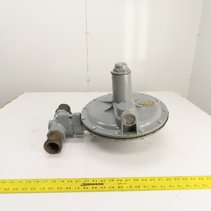 Fisher Controls S201 Gas Regulator 14-30 WC 3/8" 125PSIG In 30 WC Out
