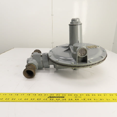 Fisher Controls S201 Gas Regulator 14-30 WC 3/8" 125PSIG In 30 WC Out