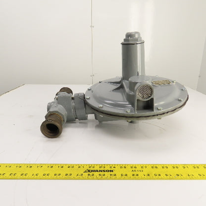 Fisher Controls S201 Gas Regulator 14-30 WC 3/8" 125PSIG In 30 WC Out