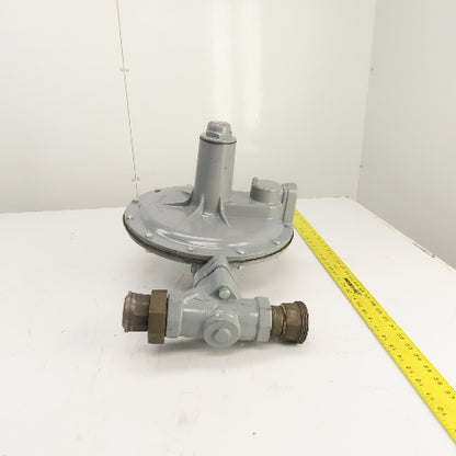 Fisher Controls S201 Gas Regulator 14-30 WC 3/8" 125PSIG In 30 WC Out
