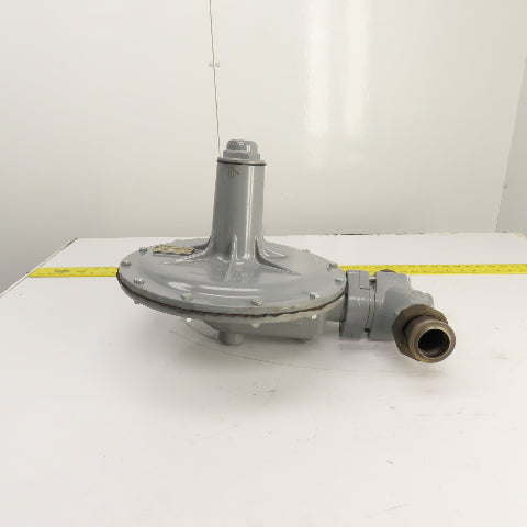 Fisher Controls S201 Gas Regulator 14-30 WC 3/8" 125PSIG In 30 WC Out