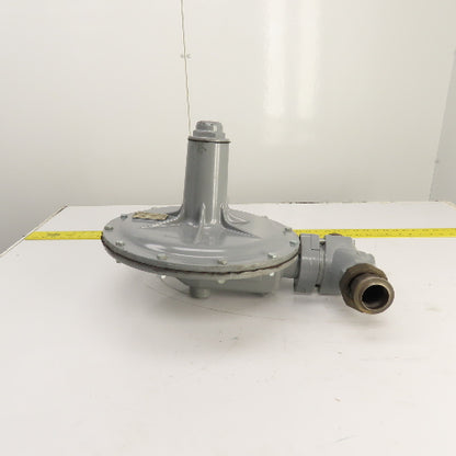 Fisher Controls S201 Gas Regulator 14-30 WC 3/8" 125PSIG In 30 WC Out