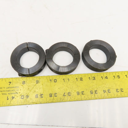 Climax 2C-175 1-3/4" Bore 2 Piece Shaft Collar Black Oxide