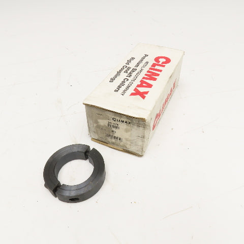 Climax 2C-175 1-3/4" Bore 2 Piece Shaft Collar Black Oxide Lot Of 5