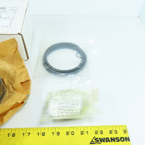 Nopak PKUP-400A BUNA 4.00" Cylinder Retrofit Piston Kit (Class 1N, 2N, MN)
