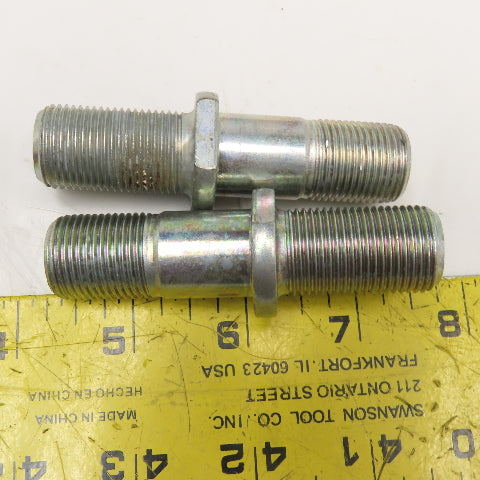 Caterpillar 9343300300 OEM 19mm-1.5 Wheel Stud Lot Of 2