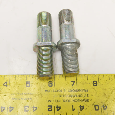 Caterpillar 9343300300 OEM 19mm-1.5 Wheel Stud Lot Of 2