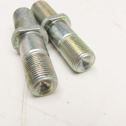 Caterpillar 9343300300 OEM 19mm-1.5 Wheel Stud Lot Of 2