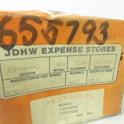 Siemens-Allis RCN 44 Overload Relay 110-120V Coil NEW