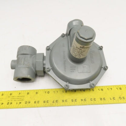 Sensus 143-80 Series 1-1/4" NPT Gas Regulator Orifice 922 Green Spring 20PSI